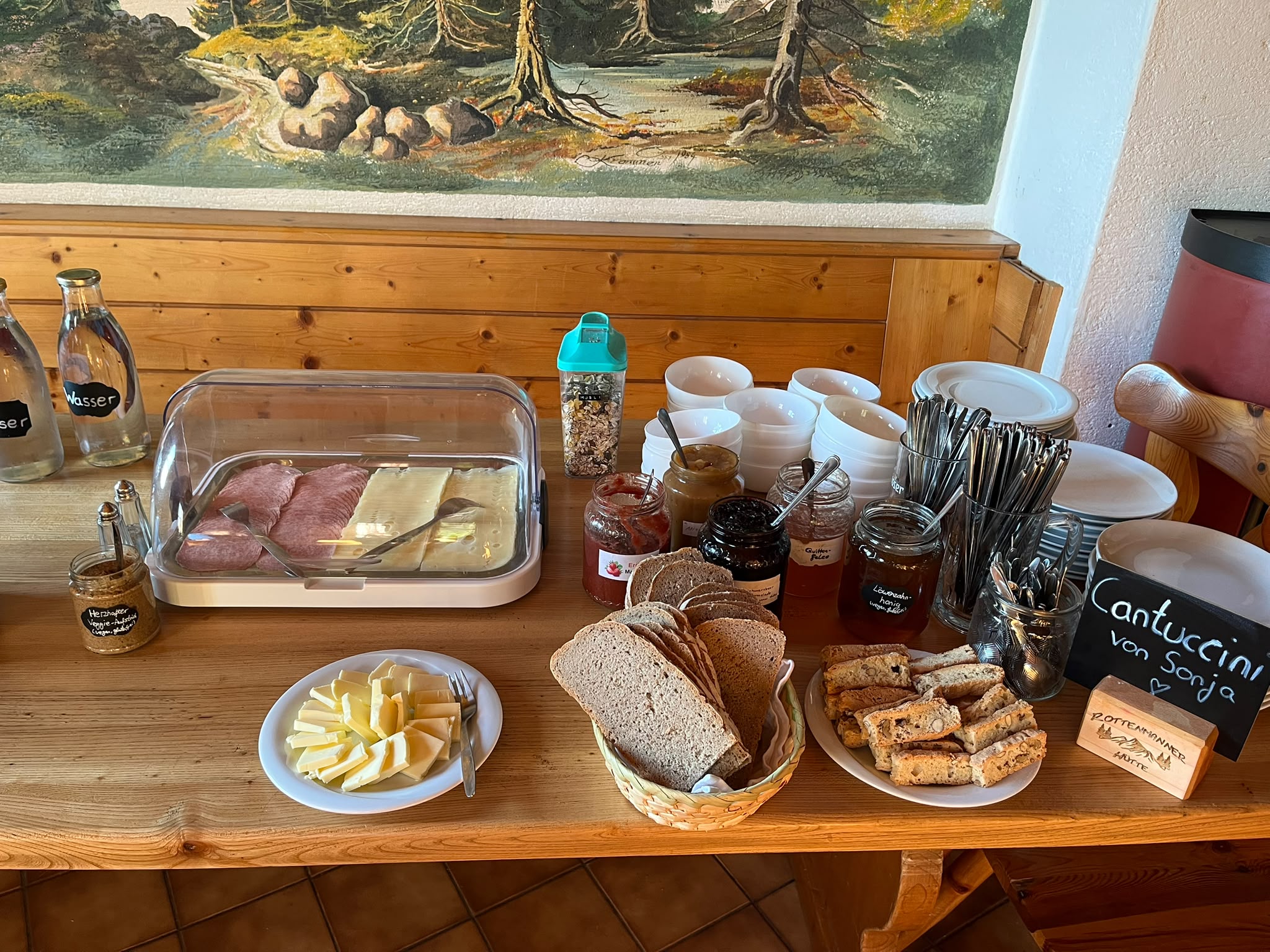 Frühstücksbuffet