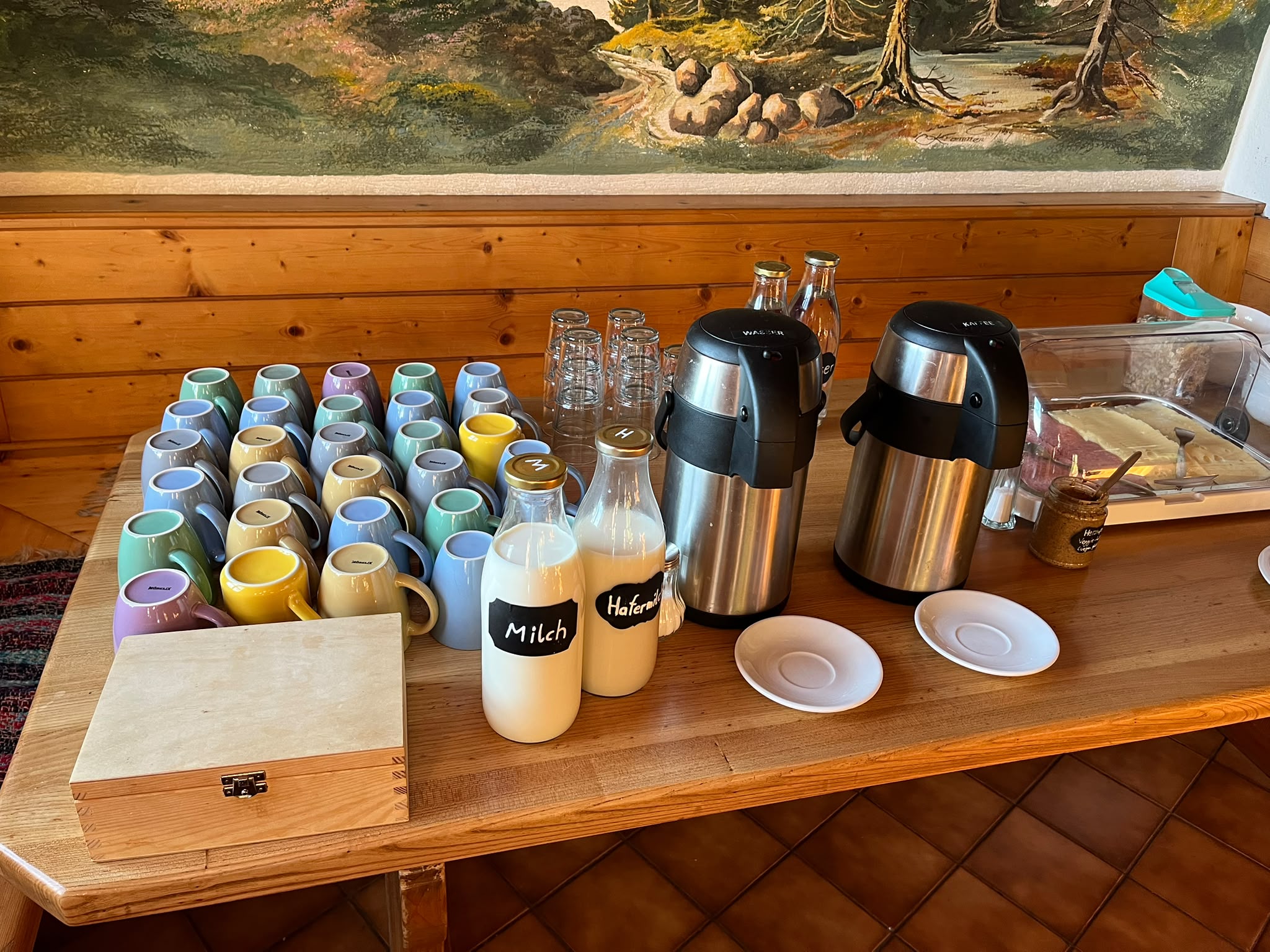 Frühstücksbuffet